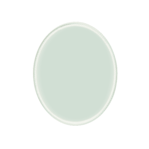iStone Neo 700mm Round Mirror Gloss White