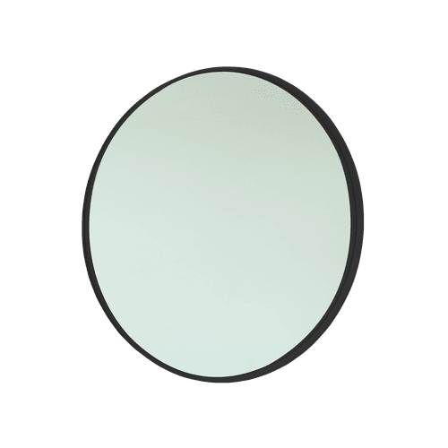 iStone 1100mm Round Mirror Matte Black