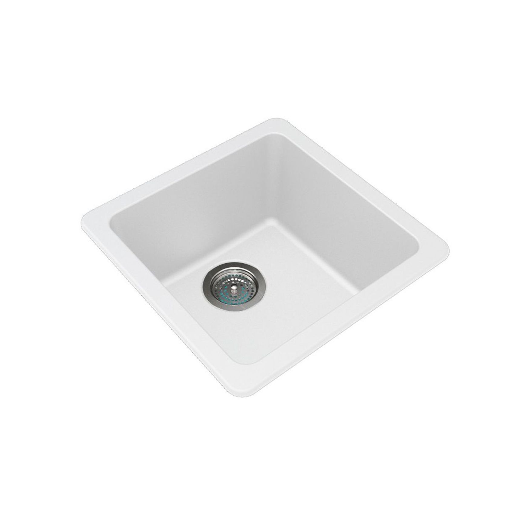 White Granite Stone Sink WH4242.KS