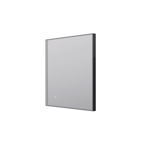 Eclipse Rectangle Gun Metal LED Framed Mirror Demister