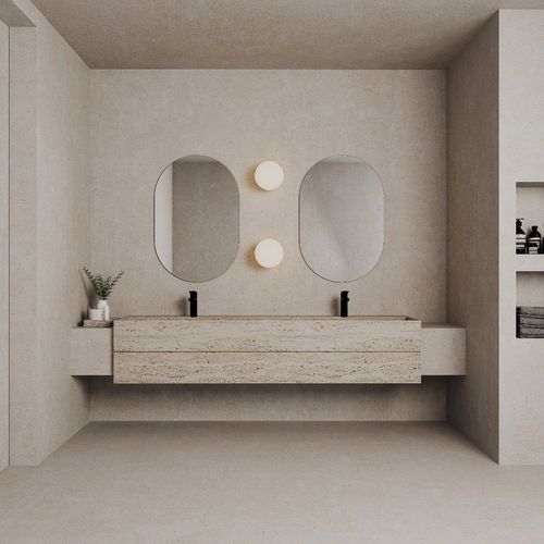 Elara Oval Bathroom Mirror | 900 x 500