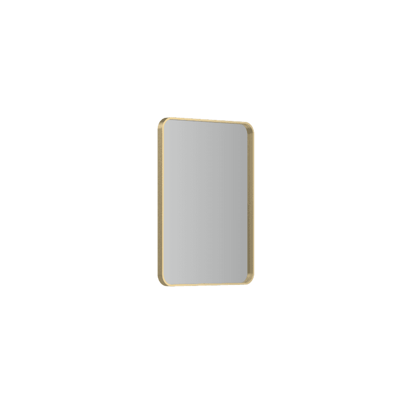 Frame XL 900 Rectangle Mirror Brushed Brass