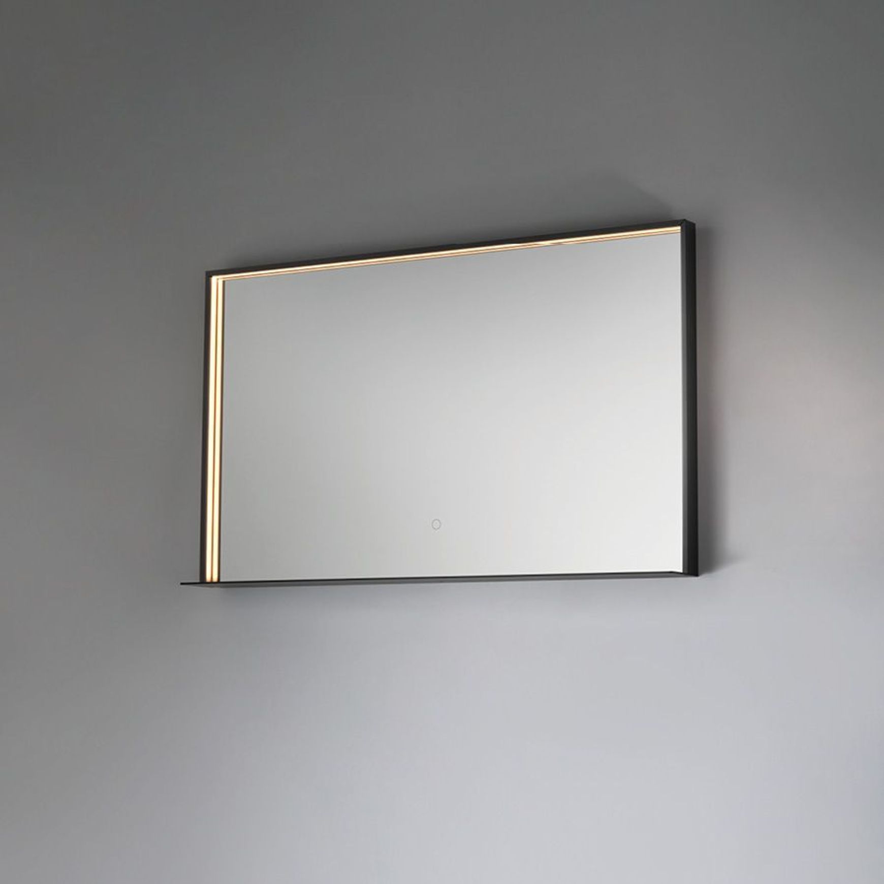 Frame 1000 LED Mirror With Shelf