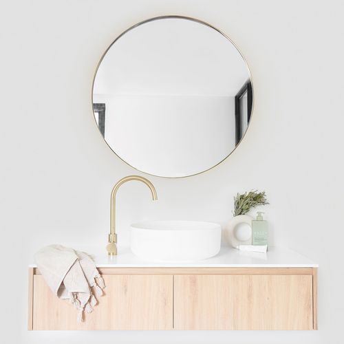 Saanti Handmade Double Trim LED Mirror 800mm