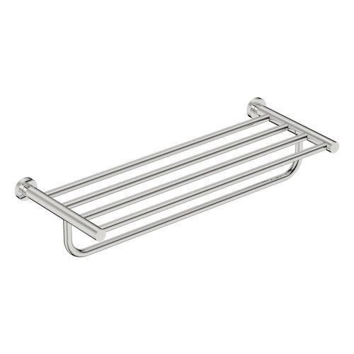 Towel Shelf with Hang Bar 650mm