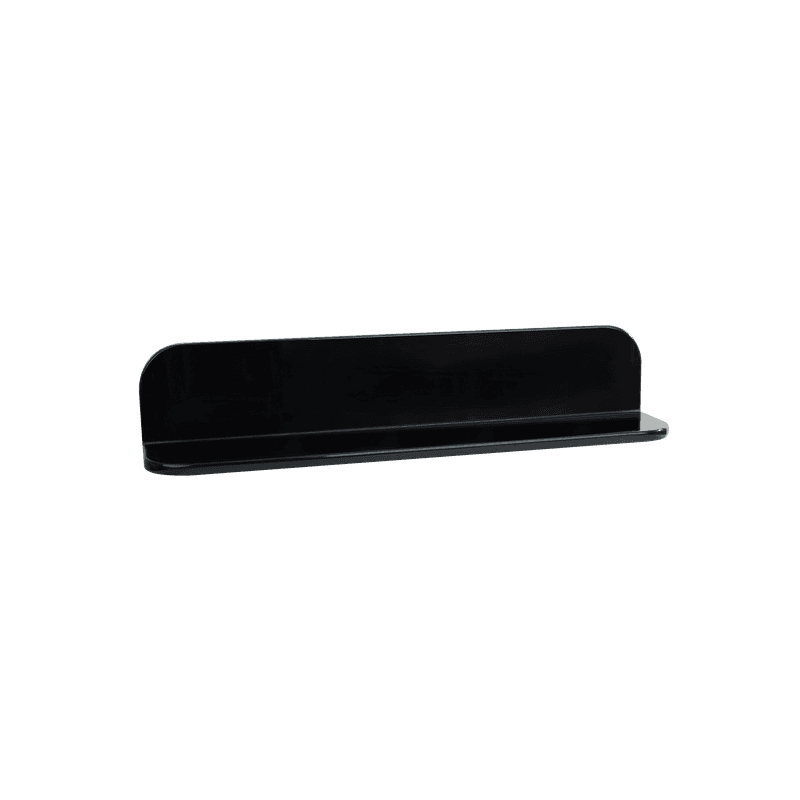 iStone Flippable 600mm Shelf Gloss Black