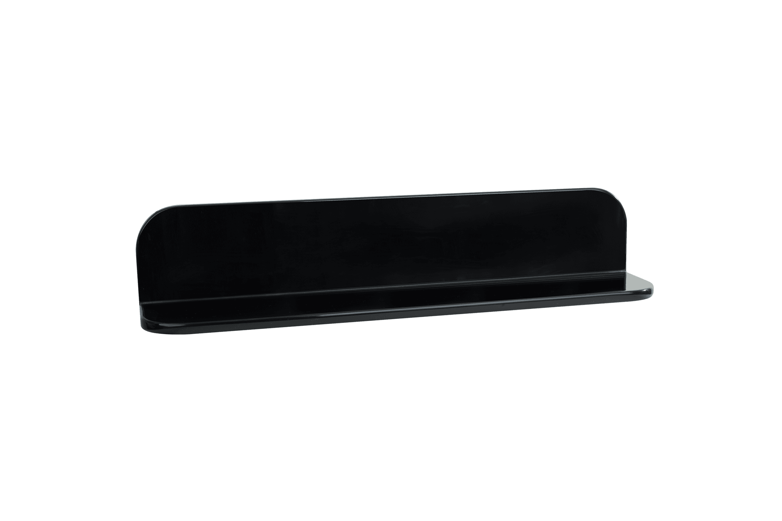 iStone Flippable 600mm Shelf Gloss Black