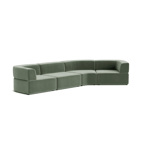 Stretch Closed Chaise Sofa
