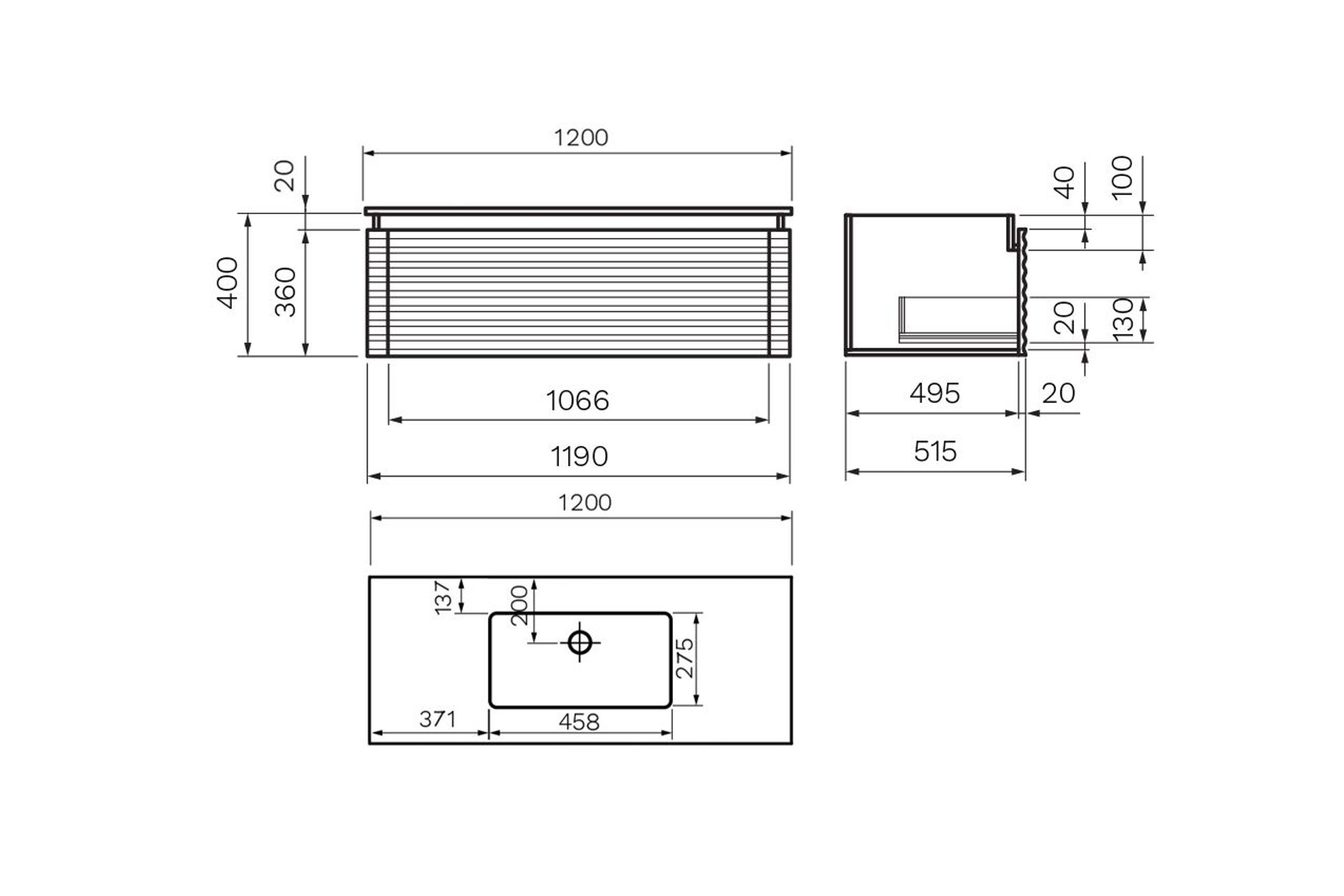 Parisi Vanities with Evostone Tops