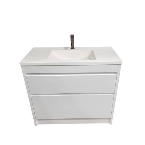 CODE Neo 1200 2 Drawer Floorstanding Vanity Range - 2 Colours