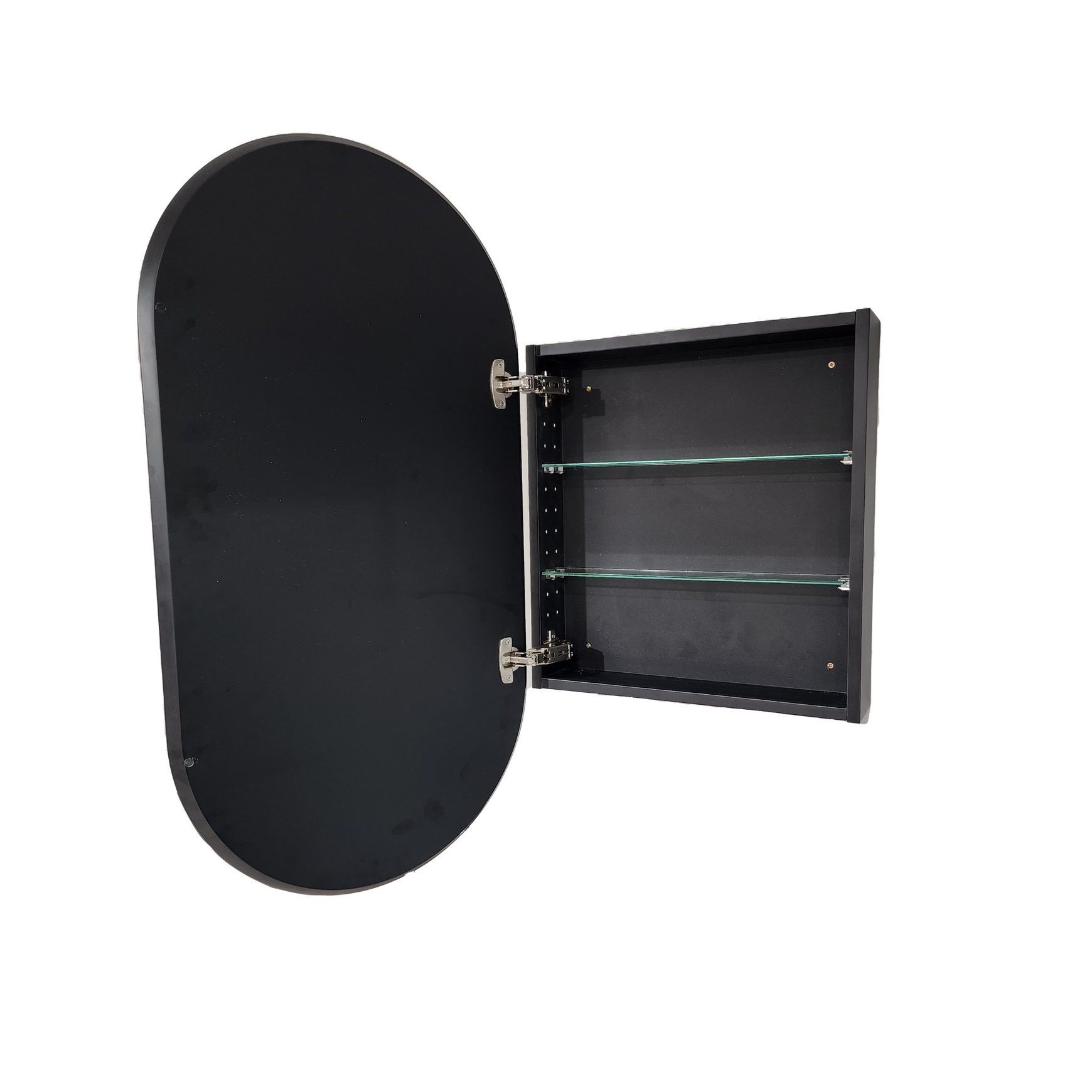 Code Neo Oval Inset Mirror Cabinet 500 X 950Mm