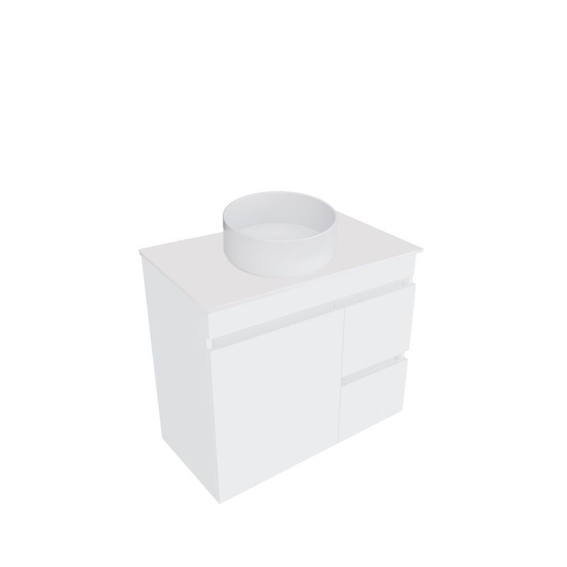 Arc Double Tier Wall Hung Vanity