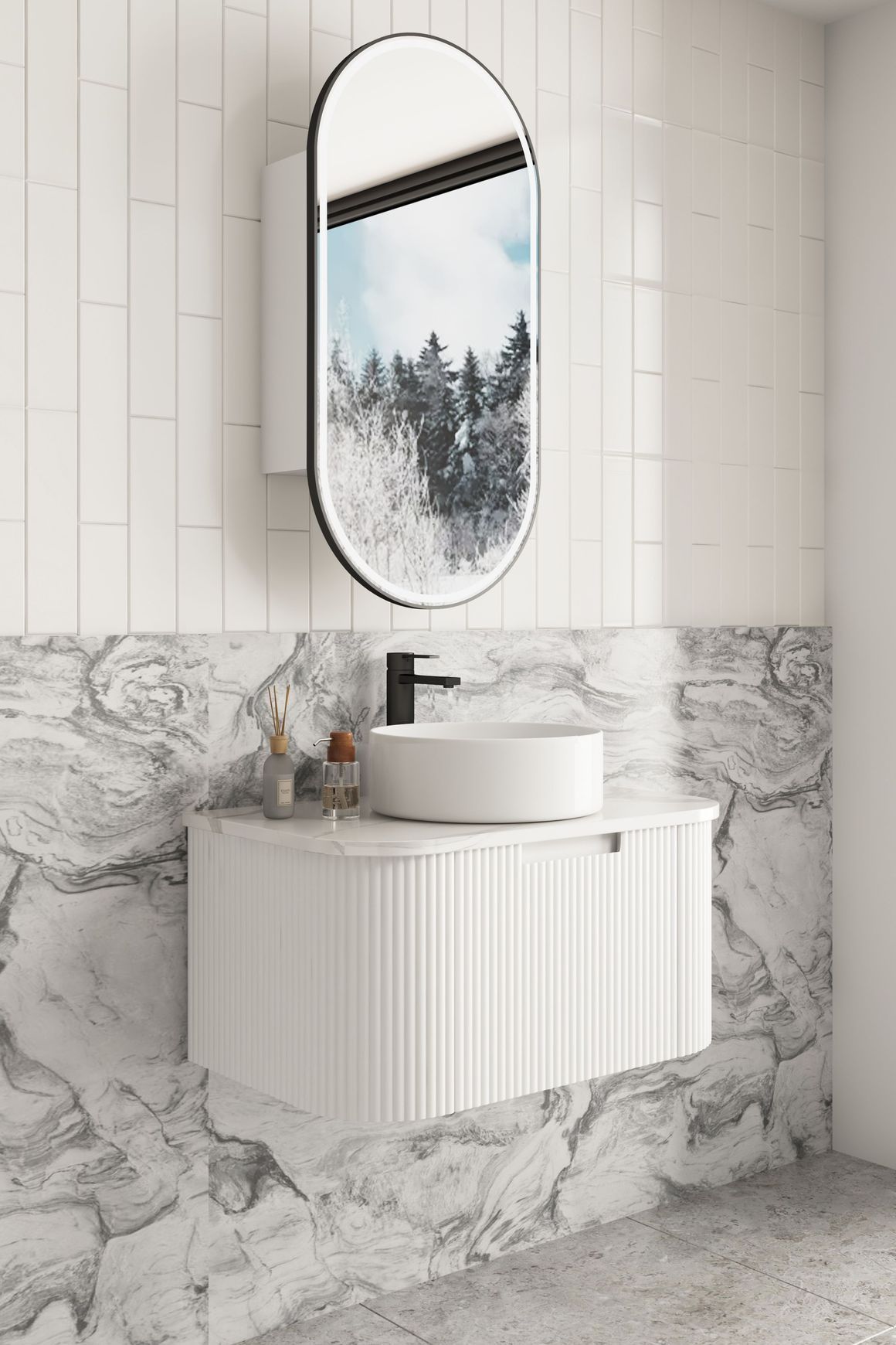 Aulic Savio Wall Hung Vanities