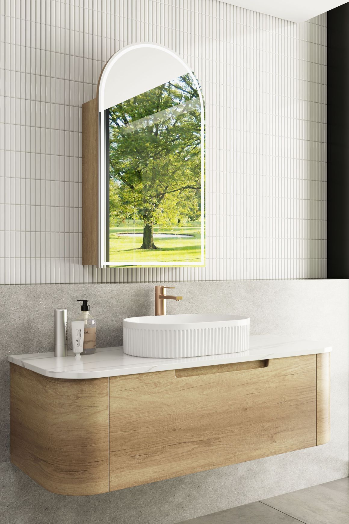 Aulic Carita Wall Hung Vanities