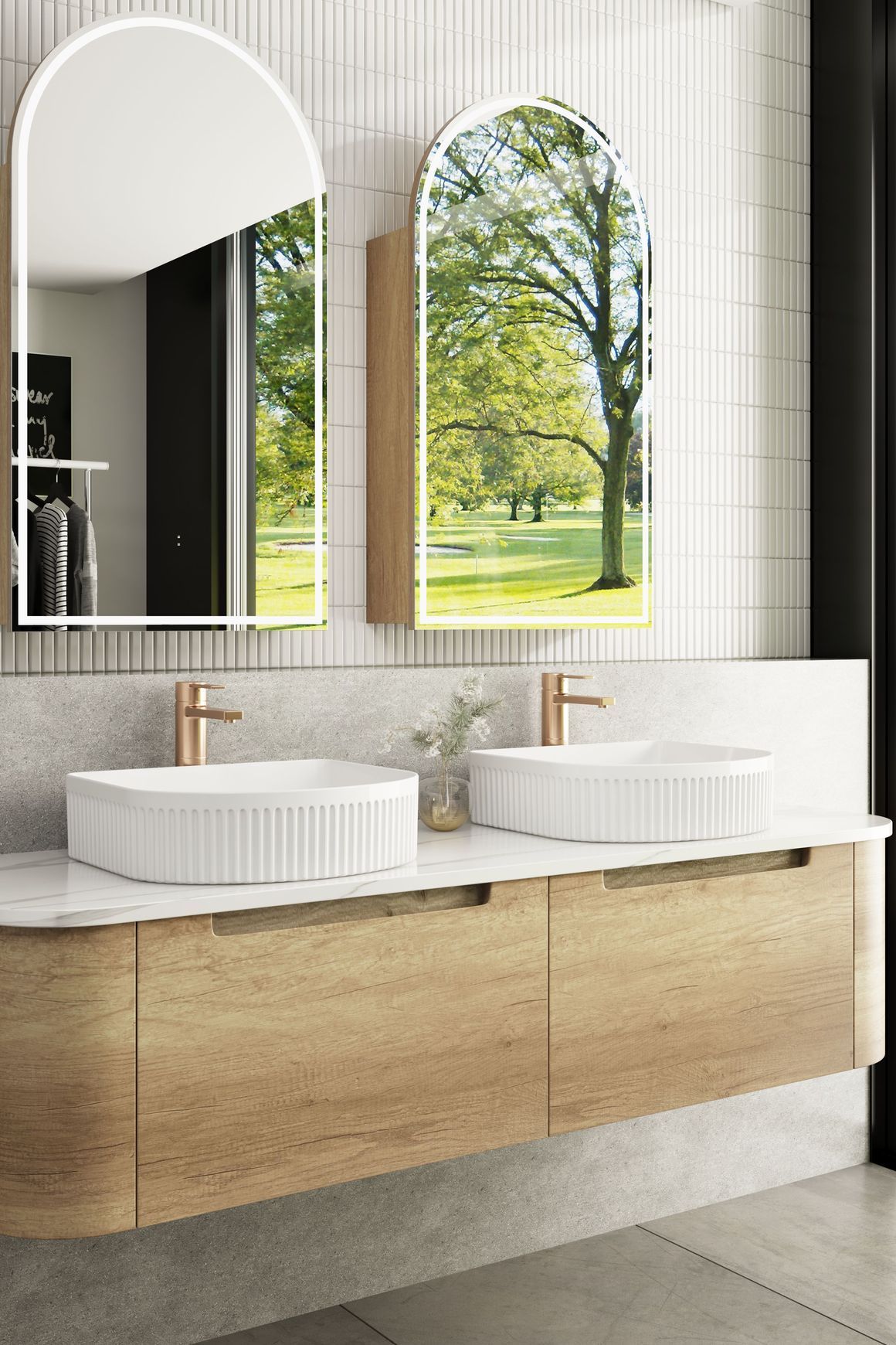 Aulic Carita Wall Hung Vanities