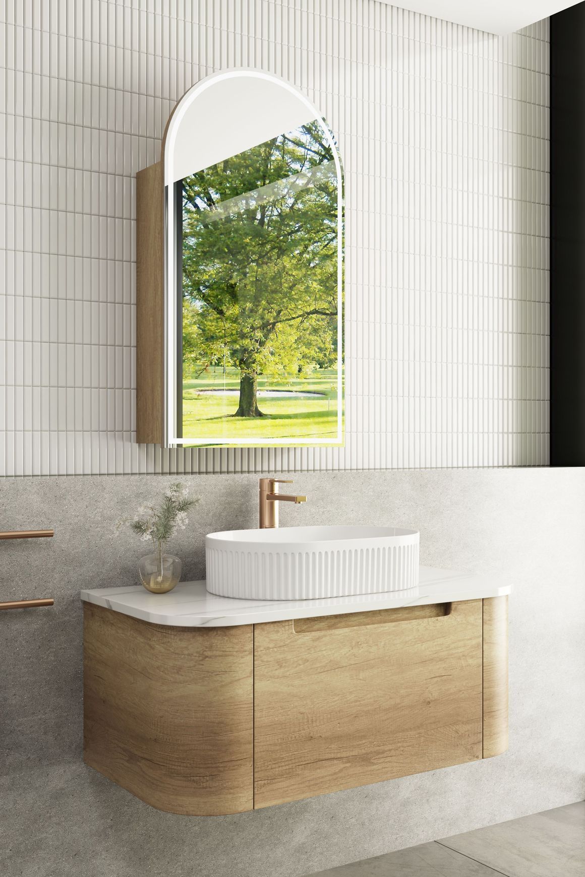 Aulic Carita Wall Hung Vanities