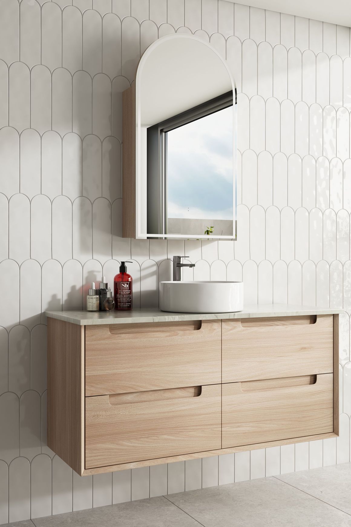 Aulic Ainsley Wall Hung Vanities