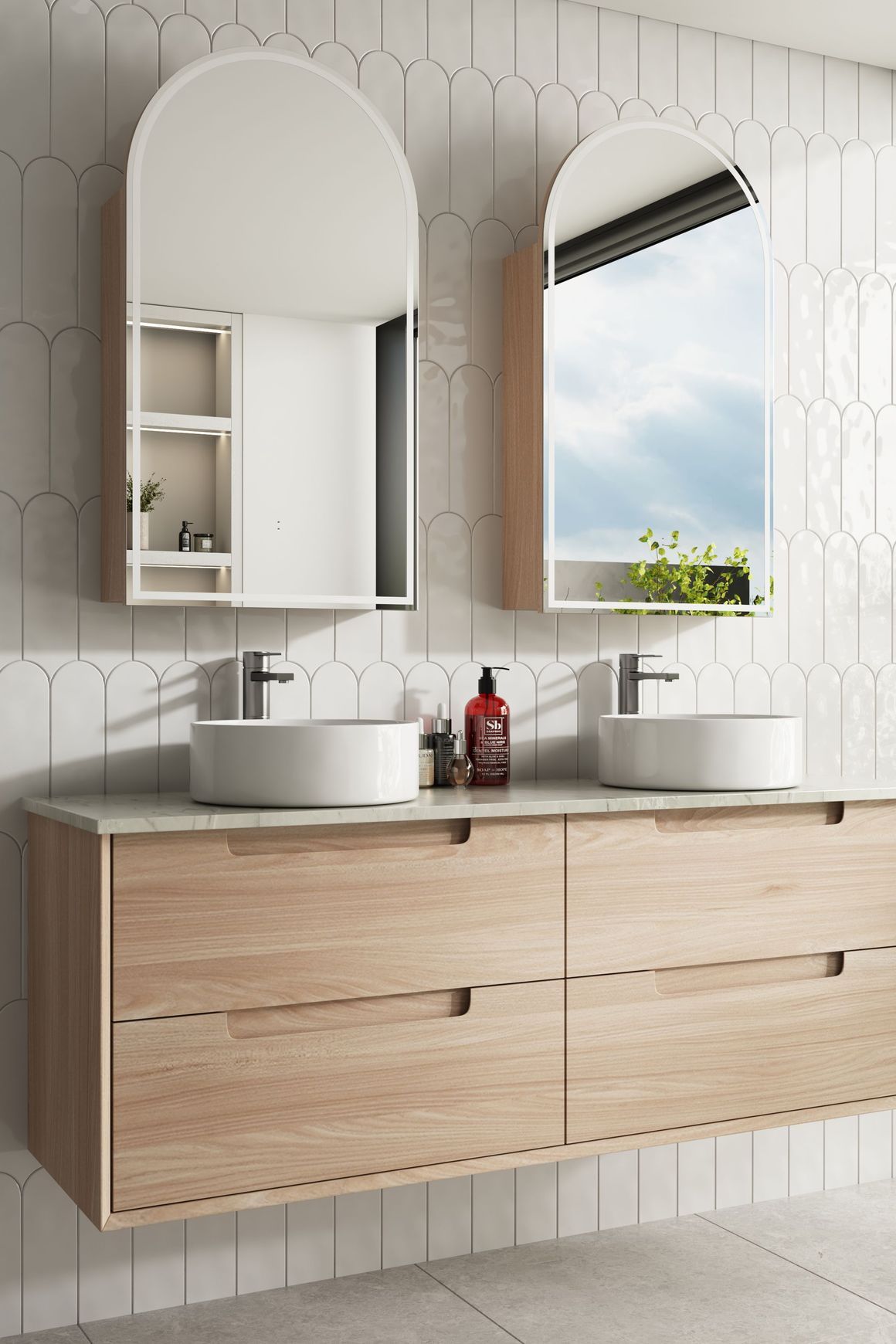 Aulic Ainsley Wall Hung Vanities
