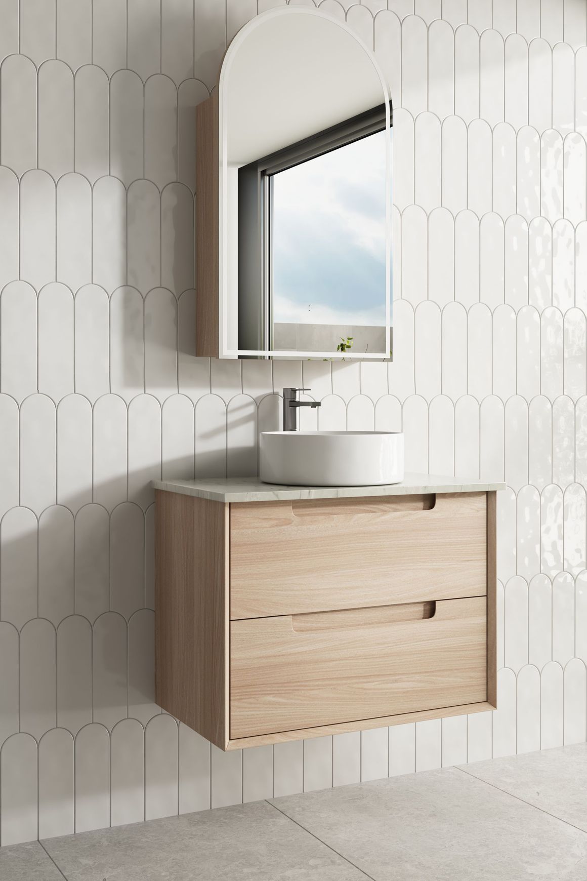 Aulic Ainsley Wall Hung Vanities