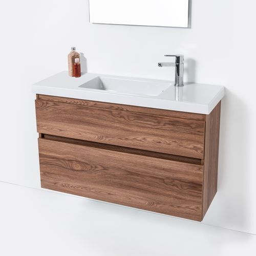 Cangas Slim 1000 Wall-Hung Vanity 2 Drawers