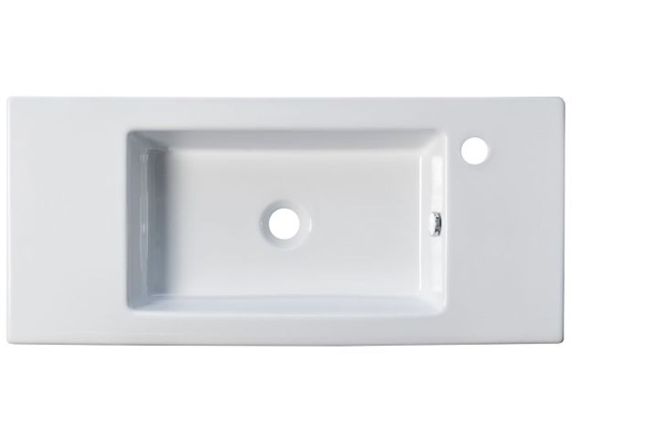 Cangas Slim Wall-Hung Vanity, 2 Drawers