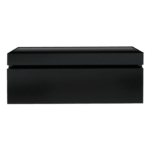 Kzoao 900mm Vanity Black Wood Grain