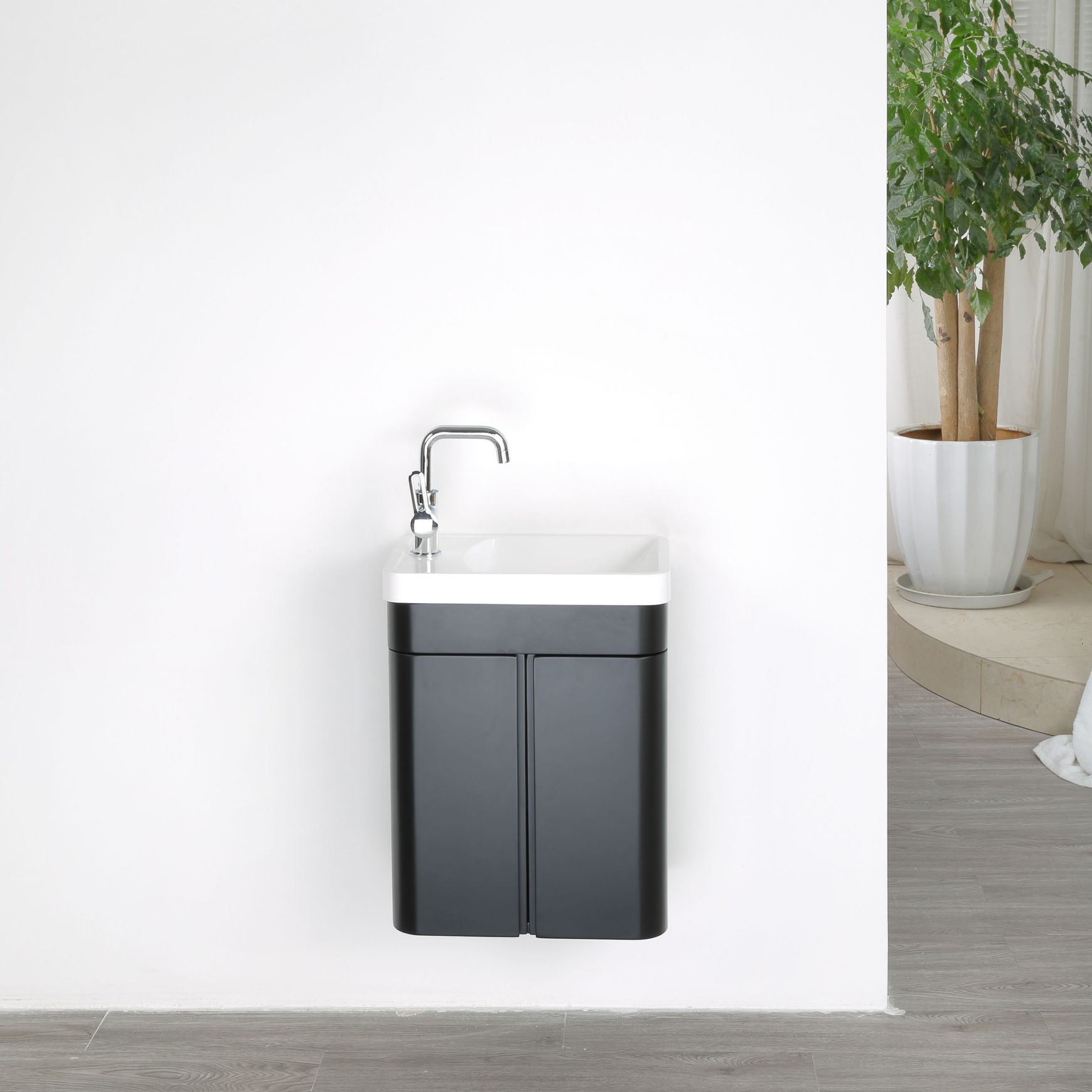 Kzoao Powder Room Vanity