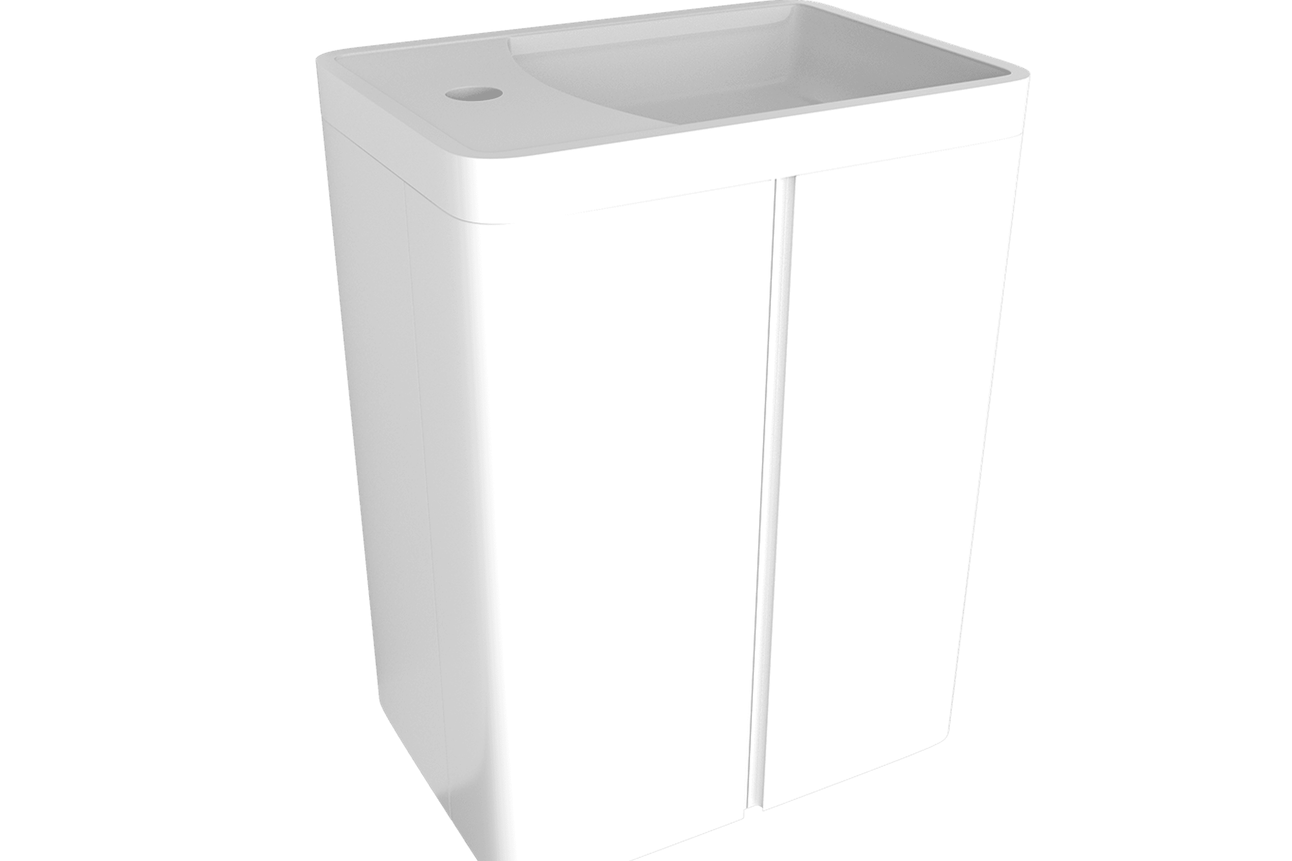 Kzoao Powder Room Vanity