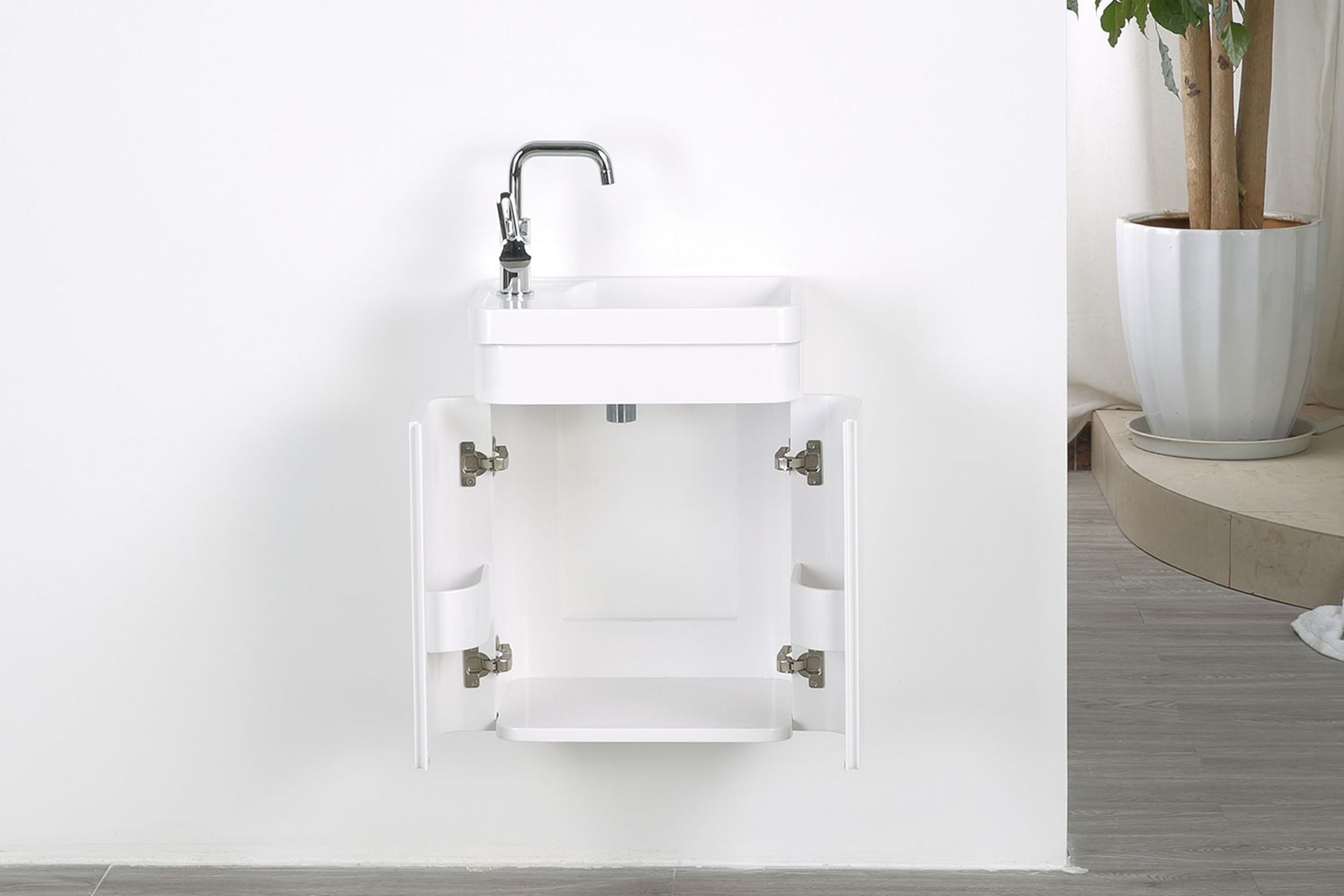 Kzoao Powder Room Vanity