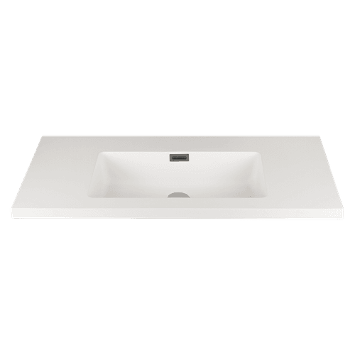 Kzoao 900mm Honed Lexus Top Matte White