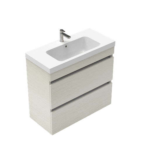 Brookfield Slim Wall Hung Double Height Vanity
