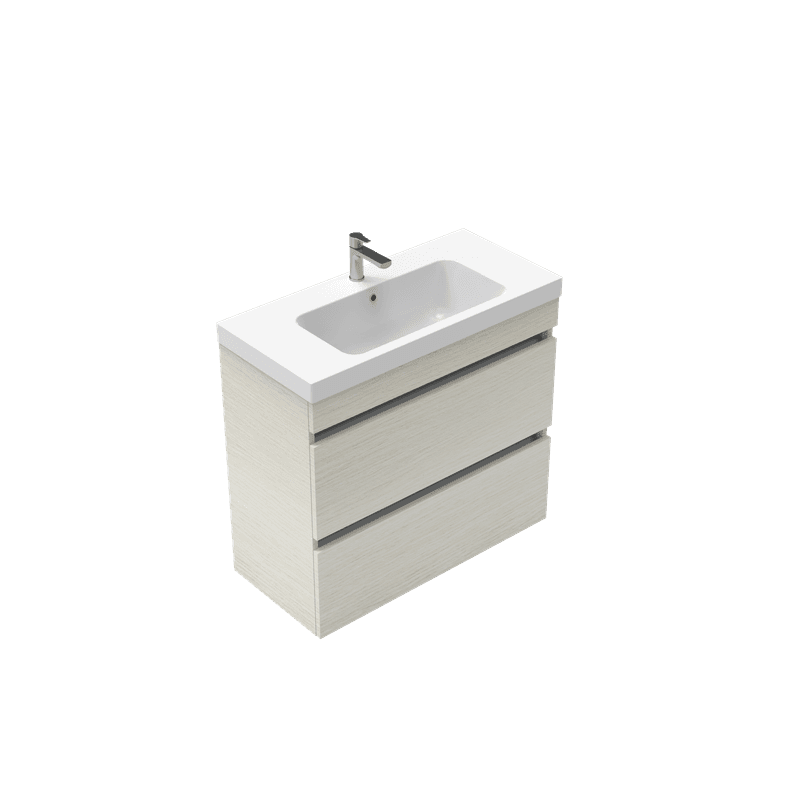 Brookfield Slim Wall Hung Double Height Vanity