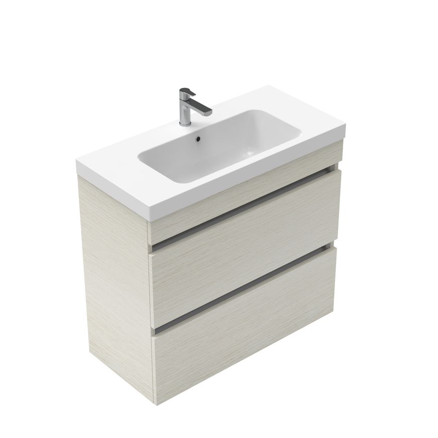 Brookfield Slim Wall Hung Double Height Vanity