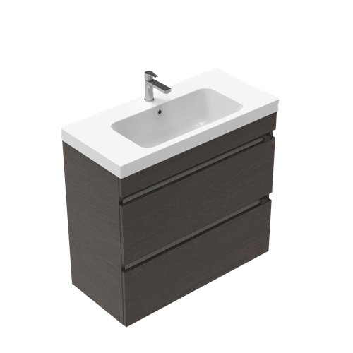Brookfield Slim Wall Hung Double Height Vanity