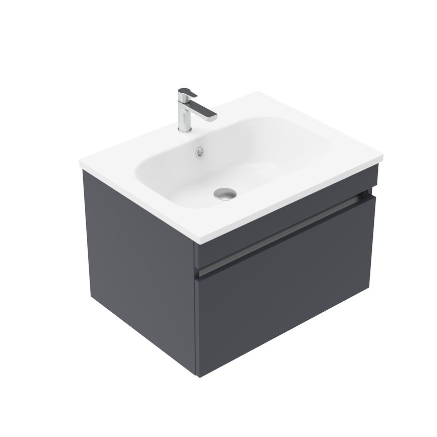 Brookfield Single Tier Wall Hung Vanity