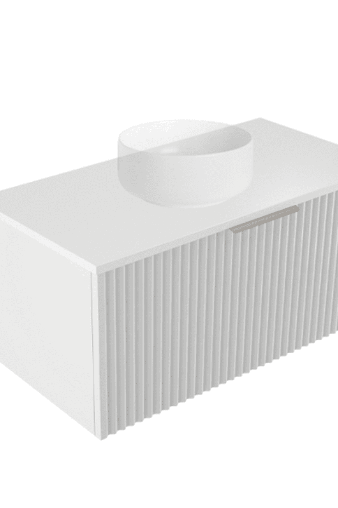 Pettine 900 Single Centre Bowl Wall Vanity