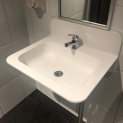 Corian® Vanity Top & Basin 337WS