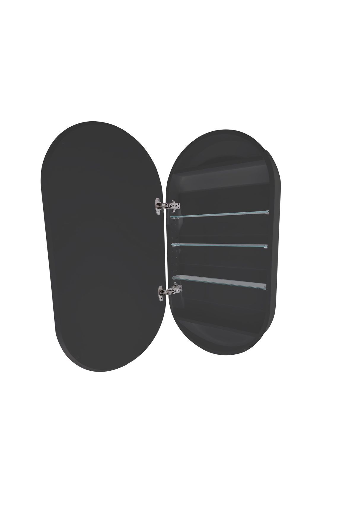 Code Neo Oval Round Mirror Cabinet 500 X 950mm