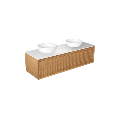 Plato Largo 1500 Double Sink Wall Hung Vanity Range