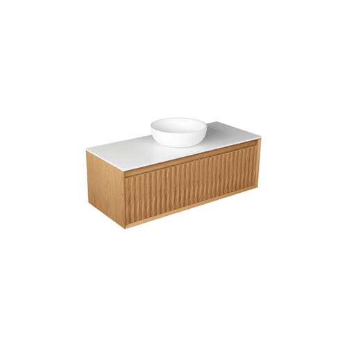 Plato Largo 1200 Single Drawer Wall Hung Vanity - 6 Colours