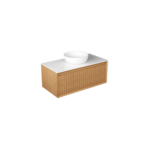 Plato Largo 1000 Single Drawer Wall Hung Vanity - 6 Colours