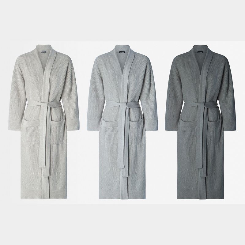 Knitted Cotton Bathrobes