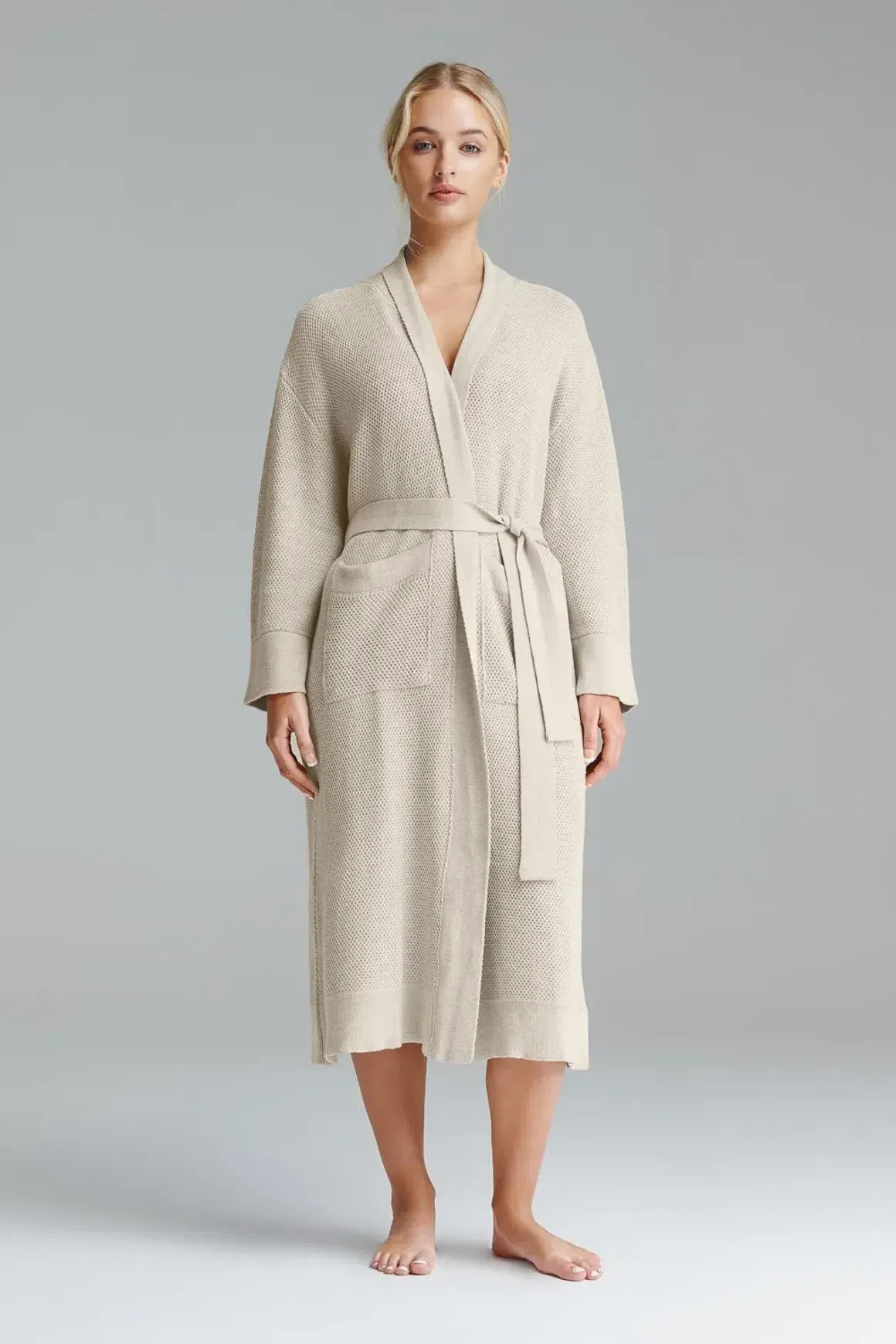 Knitted Cotton Bathrobes