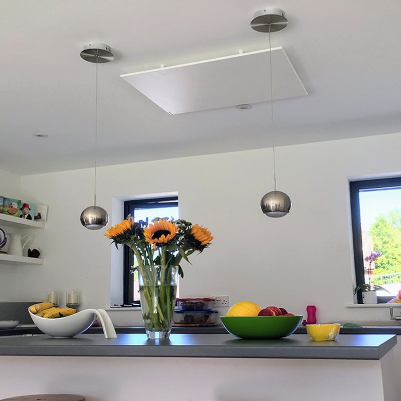 Select XLS – White Frameless Infrared Panel Heater