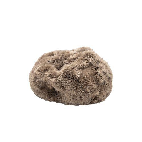 Sheepskin Beanbag Cover Only - Mid Brown