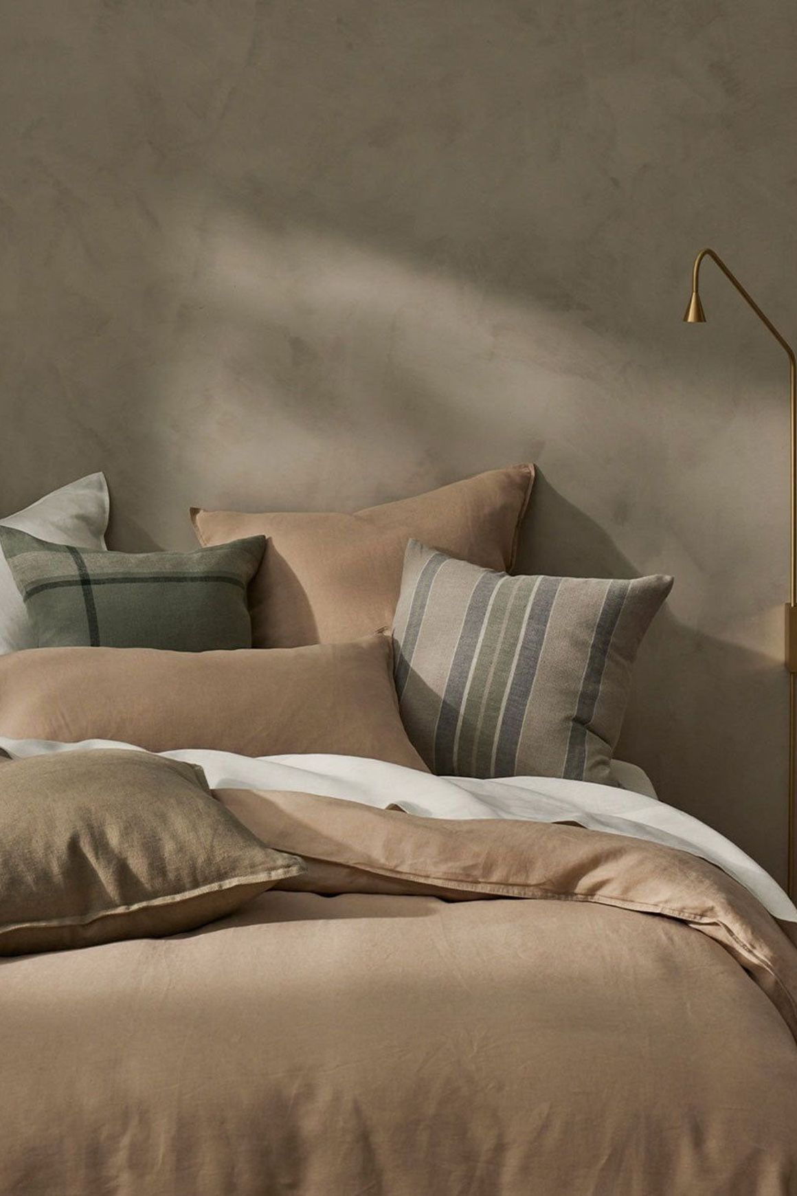 Ravello Linen Flat Sheet - Shell | Weave Home Bed Linen