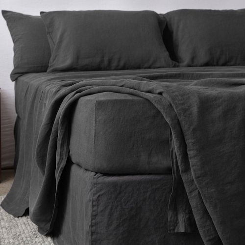 Belgian Linen Valances & Bed Skirts