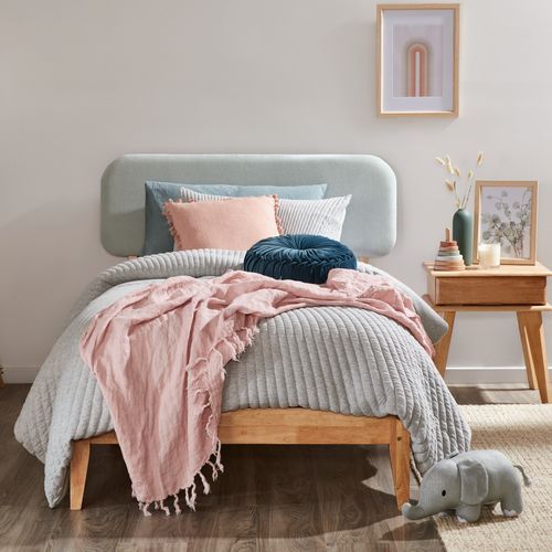 Aspen Toddler Single Bed | Natural Hardwood