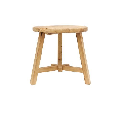 Parq Tall Round End Table - Natural