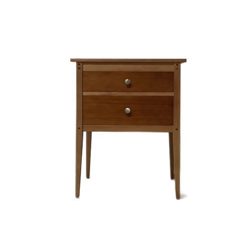 Astrid Bedside Cabinet 2 Drawer